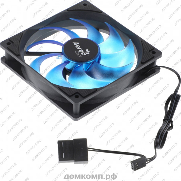 Вентилятор 120мм Aerocool Motion 12 PLUS Blue недорого. домкомп.рф